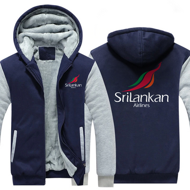 SRILANKAN AIRLINES JACKETS FLEECE SWEATSHIRT